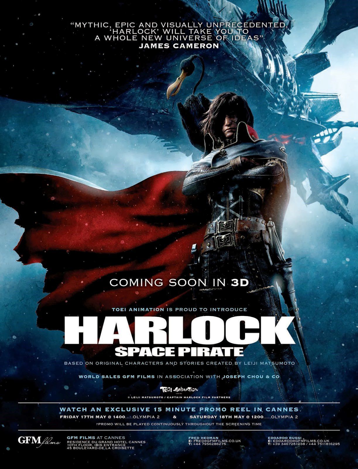 Hải Tặc Vũ Trụ Thuyền Trưởng Harlock