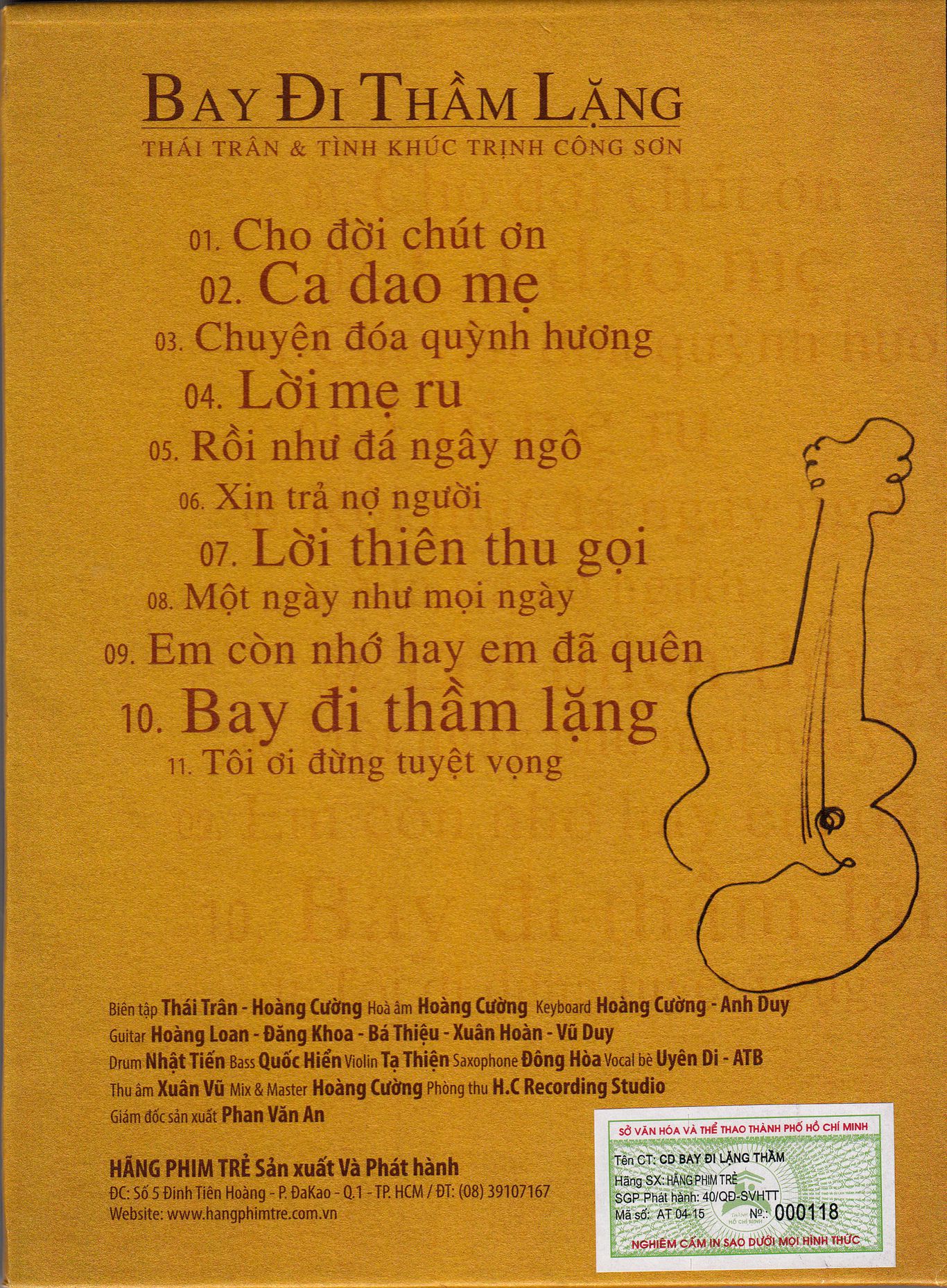 [MP3] Hãng Phim Trẻ: Thái Trân