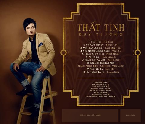 [MP3] Duy Trường – Thất Tình (2015)