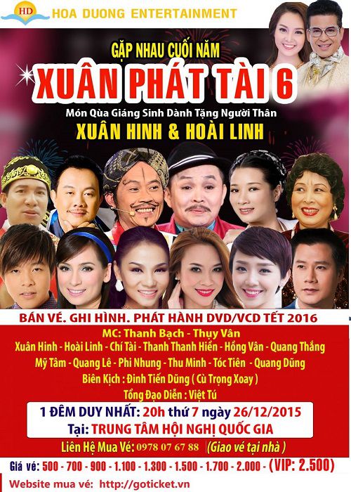 [Ca Nhạc Hài ] Xuân Phát Tài 6 (2016)