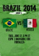 World Cup 2014 – Bảng A – Brazil vs Mexico