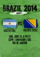 World Cup 2014 – Bảng F – Argentina Vs Bosnia-Herzegovina