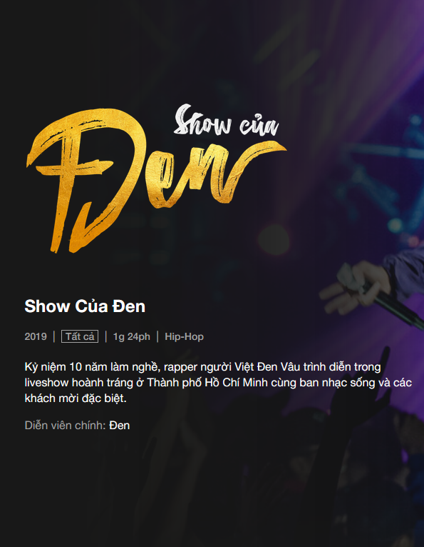 Show của Đen